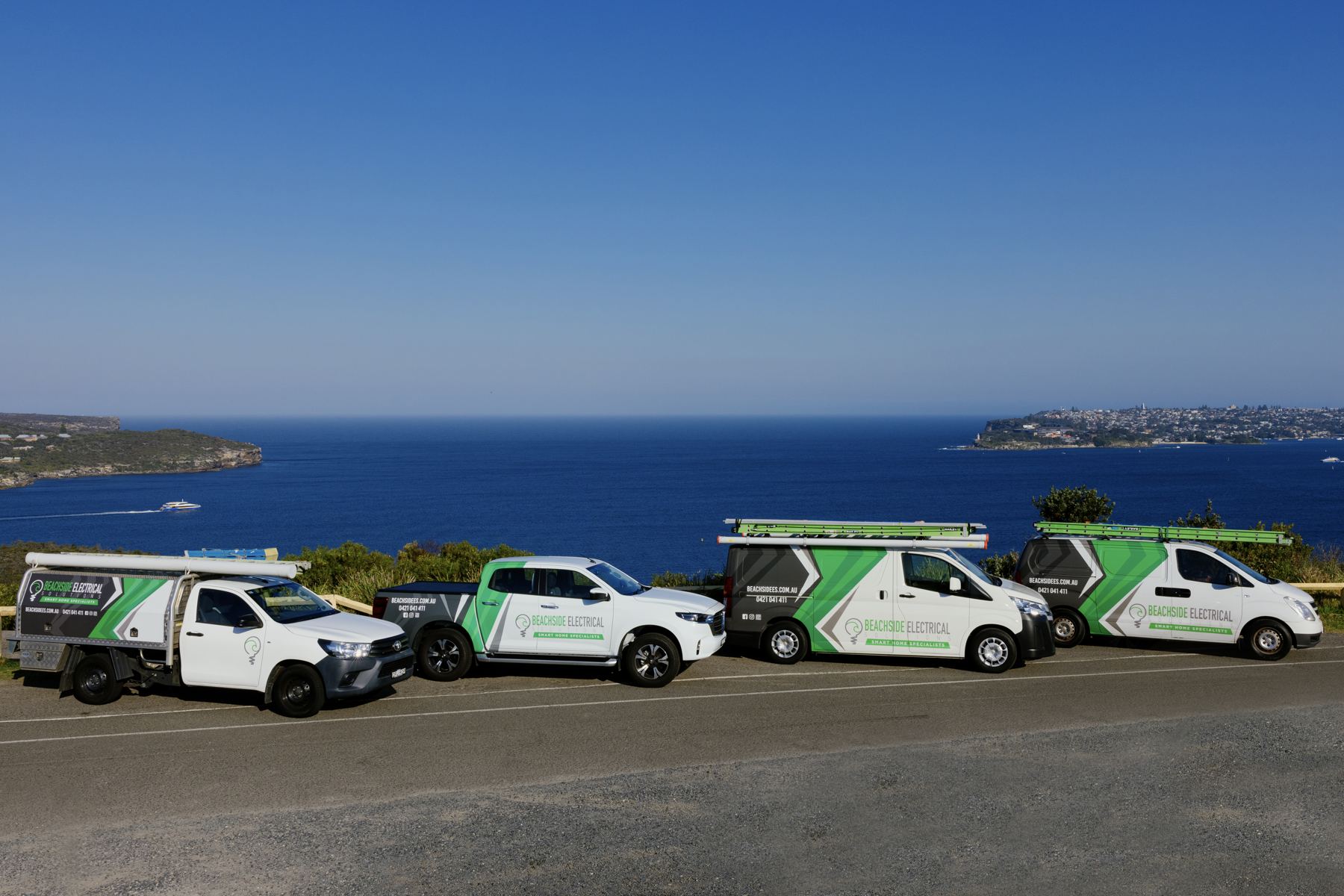 The Beachside Electrical fleet